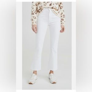 Mother Denim Hustler Ankle Fray in Fairest of them all size 27